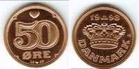 50 øre 1998 i kv. S - fra Kgl. møntsæt