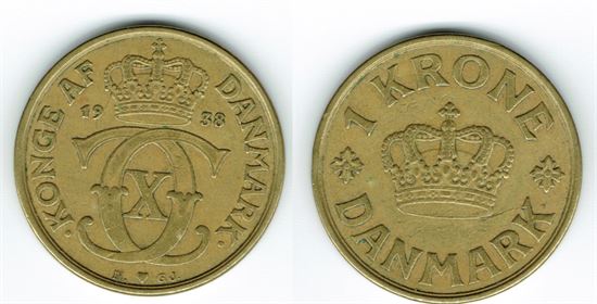 1 kr. 1938 i kv. 1 - 1+