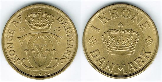 1 kr. 1939 i kv. 0