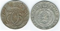 År 1693 - Chr. V - 1 krone i kv. 1 H125A Sieg 138.1