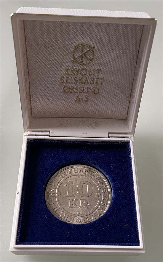 Grønland: Kryolith Mine & Handelsselskab 10 kr. 1922