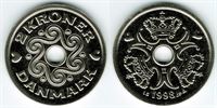 2 kr. 1998 i kv. S - fra Kgl. møntsæt