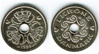 1 kr. 1994 i kv. S - fra Kgl. møntsæt