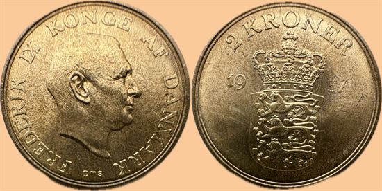 2 kr. 1957 i kv. 0