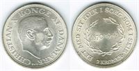 Erindringsmønt - Årgang 1945 2 kr. sølv i kv. 01 - 0