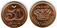 50 øre 1990 i kv. S  - fra Kgl. møntsæt