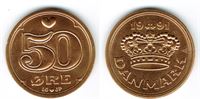 50 øre 1991 i kv. S  - fra Kgl. møntsæt