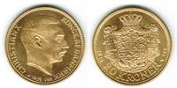 Guld 20 kr. 1914 i kv. 01 - 0