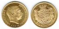 Guld 20 kr. 1915 i kv. 01