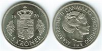 5 kr. 1976 i kv. S  - fra Kgl. møntsæt