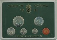 Norge: Kgl. Møntsæt år 1981