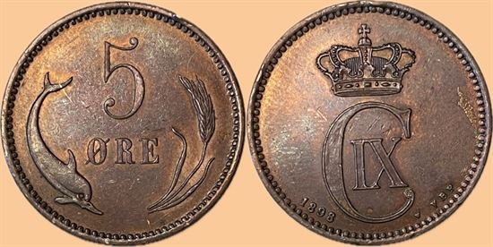 5 øre 1898 i kv. 01