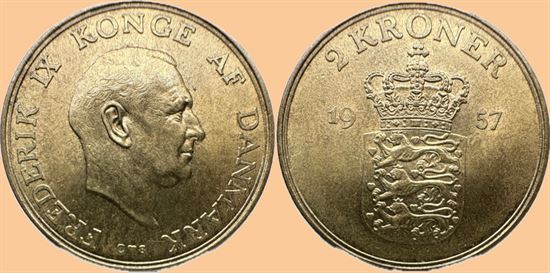 2 kr. 1957 i kv. 0