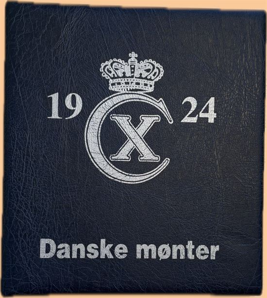 Hartberger møntalbum 1924 - 1947 inkl. skilleblade og mønter