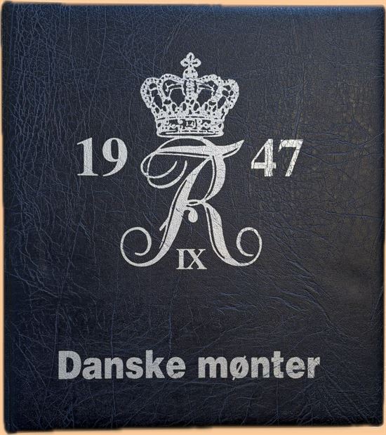 Hartberger møntalbum 1947 - 1972 inkl. skilleblade og mønter