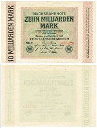 Seddel: Tyskland 10.000.000.000 mark 1923 i kv. 01