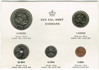 Kgl. møntsæt år 1980