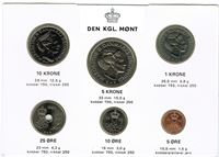 Kgl. møntsæt år 1982