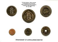 Kgl. møntsæt år 1986