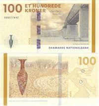 Seddel: 100 kr. 2020 Litra H2 i kv. 0